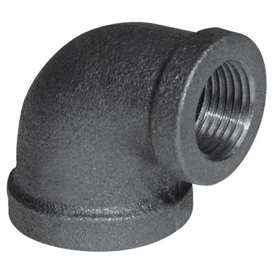 3/4x1/2 BLK Redu Elbow - Hamtramck Hardware