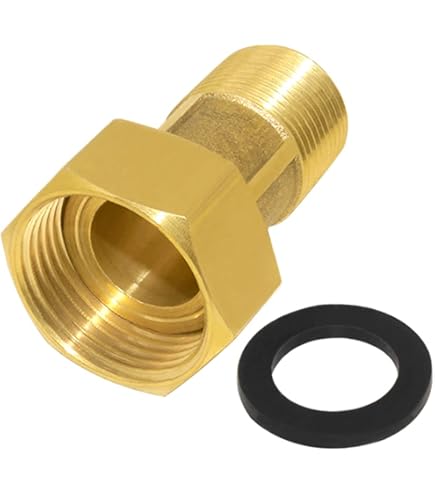 ***WATER METER COUP BRS 1/2 LF - Hamtramck Hardware