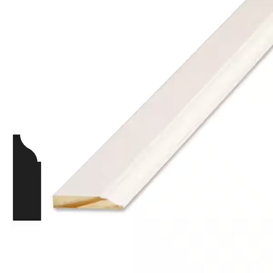 WM 936 - 7/16 in. x 1-3/8 in. Solid Pine Door and Window Stop Molding - Hamtramck Hardware